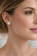 ✨ Moissanite Cluster Stud Earrings | 925 Sterling Silver | Sparkle Studs ✨