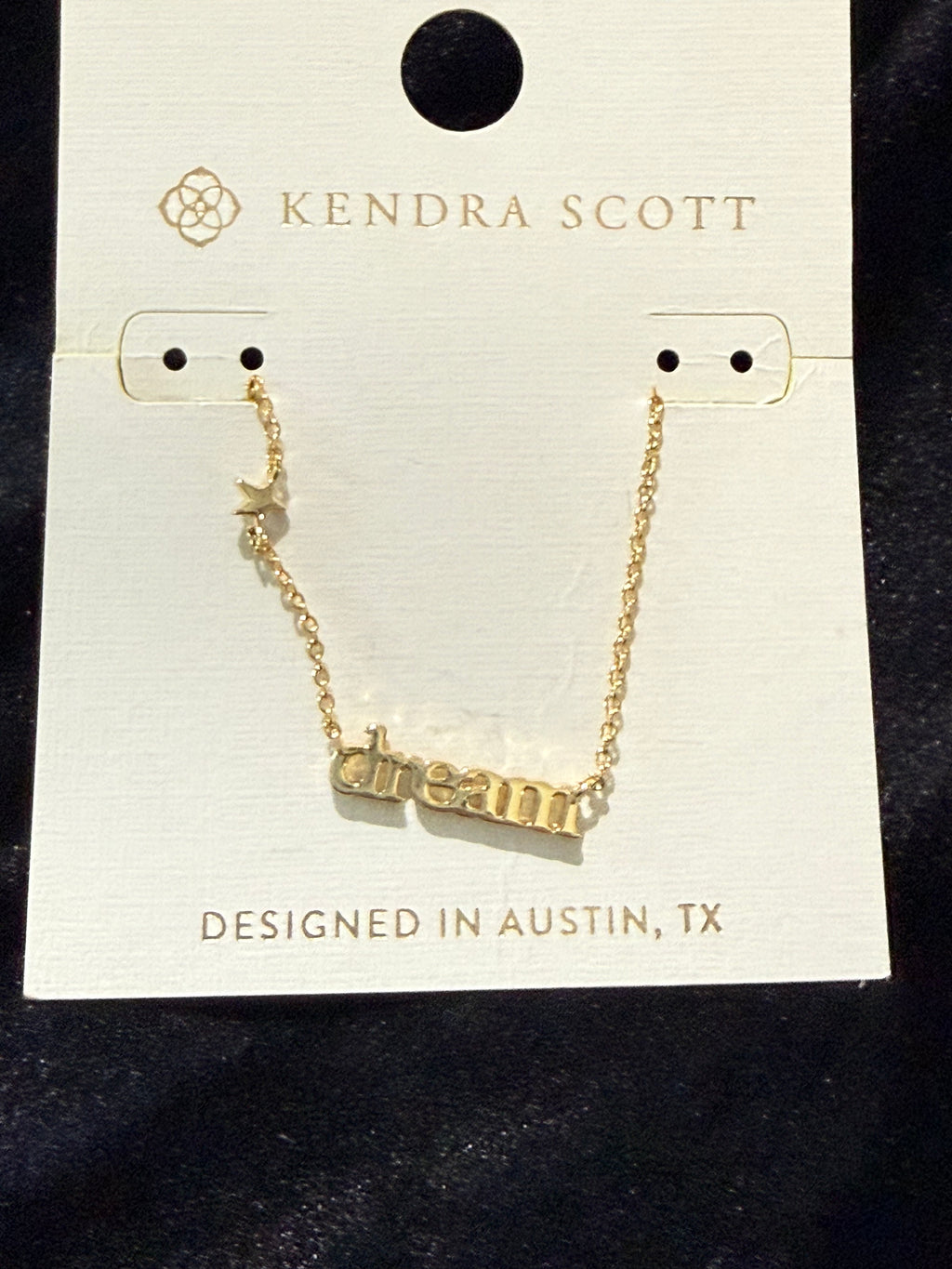 Kendra Scott “dream” Necklace ✨ Adjustable Slider Chain | 14K Gold Over Brass